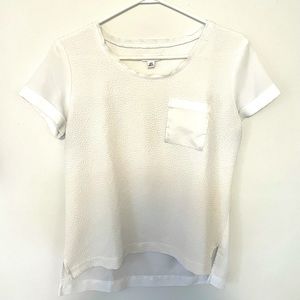 White blouse from Calvin Klein